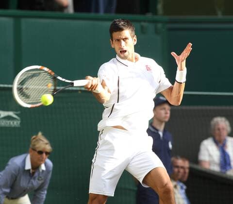 Wimbledon 2013 Day07 Novak Djokovic SRB.