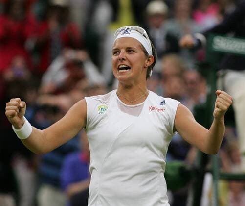 Wimbledon 2013 Day8 Kirsten Flipkens BEL .
