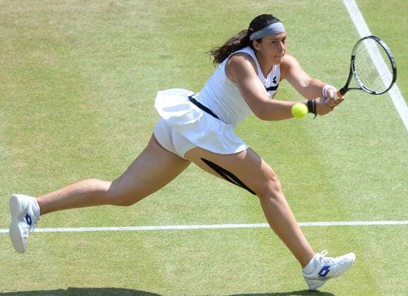 Marion Bartoli of France during the Women s Final at the Wimbledon Tennis Championships The All England Lawn Tennis Club, Wimbledon, United Kingdom Saturday, 6th July 2013 AndrewxParsonsx xi-Images  IIM-0190-0007