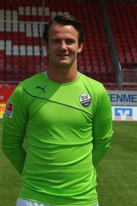 6.07.2013,SV Sandhausen ,Präsentation,Kader,Einzelbild,Porträt TW Manuel Riemann (SV Sandhausen), - ksp