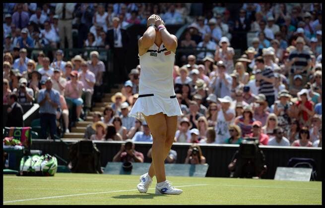 France s Marion Bartoli wins her first Grand Slam title in the Women s Final at the Wimbledon Tennis Championships The All England Lawn Tennis Club, Wimbledon, United Kingdom Saturday, 6th July 2013 AndrewxParsonsx xi-Images  IIM-0190-0026