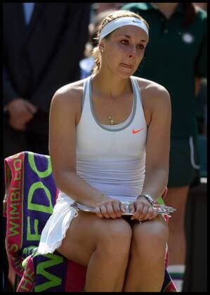 Sabine Lisicki crying after losing her first Grand Slam title in the Women s Final at the Wimbledon Tennis Championships The All England Lawn Tennis Club, Wimbledon, United Kingdom Saturday, 6th July 2013 AndrewxParsonsx xi-Images  IIM-0190-0041