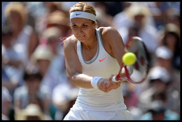 Sabine Lisicki in the Women s Final at the Wimbledon Tennis Championships The All England Lawn Tennis Club, Wimbledon, United Kingdom Saturday, 6th July 2013 AndrewxParsonsx xi-Images  IIM-0190-0065