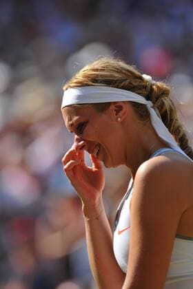 Sabine Lisicki (ger) TENNIS : Wimbledon 2013 - 06 07 2013 TennisMagazine Panoramic 