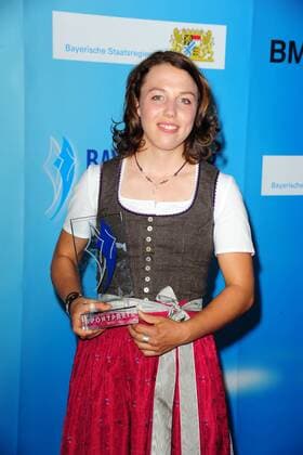 Laura Dahlmeier bei der Verleihung Bayerischer Sportpreis 2013 am 06.07.2013 in München Bayerischer Sportpreis 2013, München 