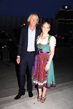 Carlo Thränhardt und Anni Friesinger Postma bei der Verleihung Bayerischer Sportpreis 2013 am 06.07.2013 in München Bayerischer Sportpreis 2013, München 