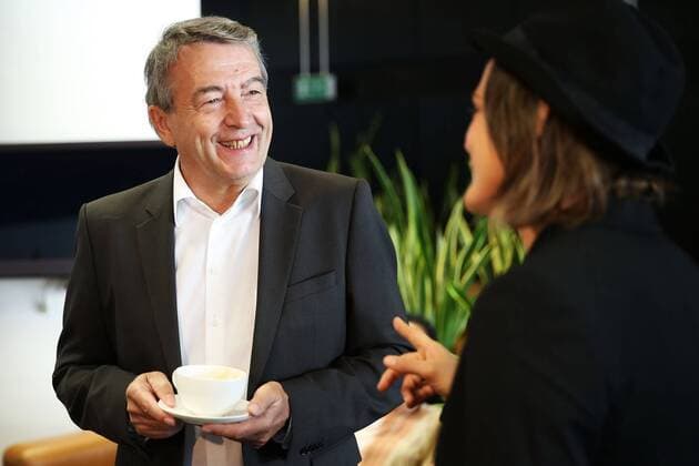 FRANKFURT AM MAIN, GERMANY - JULY 07: DFB President Wolfgang Niersbach (L) and Nadine Angerer (R) attend the Germany women s national team departure to Sweden at Frankfurt Airport on July 7, 2013 in Frankfurt am Main, Germany. Local Caption Wolfgang Niersbach; Nadine Angerer