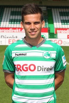 Zoltan Stieber während der Mannschaftsvorstellung der SpVgg Füth für die Zweitliga-Saison 2013 2014 in Fürth; 08 07 2012 -