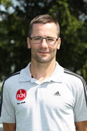 Cheftrainer Michael Wiesinger während der Mannschaftsvorstellung des 1. FCN für die Saison 2013 2014 in Nürnberg; 09 07 2012 -