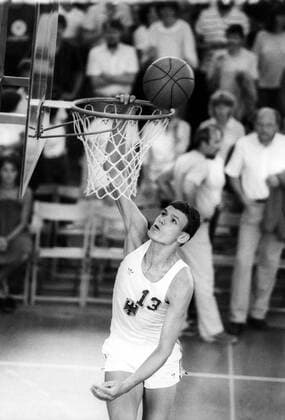 EuroBasket 2022, DBB, Historie, EM - Historie Junioren-EM Spiel BR Deutschland - Griechenland - Matthias Vohrer