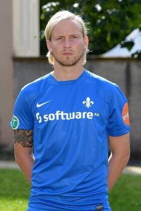 11.07.2013, xjhx, Fussball 3.Liga, SV Darmstadt 98 Fototermin, v.l. Dennis Schmidt (SV Darmstadt 98) Portrait