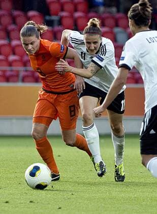 Sweden Växjö 2013 07 11 UEFA Womens Euro 2013 Germany(GER) vs Netherlands(NED) Anja Mittag (GER) KP031002 