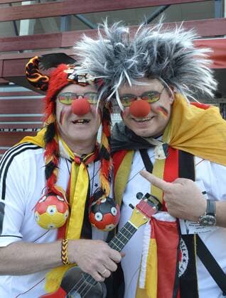 Växjö 20130711 fotball UEFA Womens Euro 2013 Germany Fans before the match KP031002 