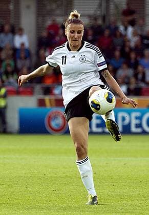 Sweden Växjö 2013 07 11 UEFA Womens Euro 2013 Germany(GER) vs Netherlands(NED) Anja Mittag (GER) KP031002 