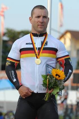 Deutsche Bahnrad-Meisterschaft 2013,10.-14.07.2013,Oberhausen-Rheinhausen Elite Männer Sprint, Deutscher Meister Robert Förstemann, SSV Gera 1990, - ksp