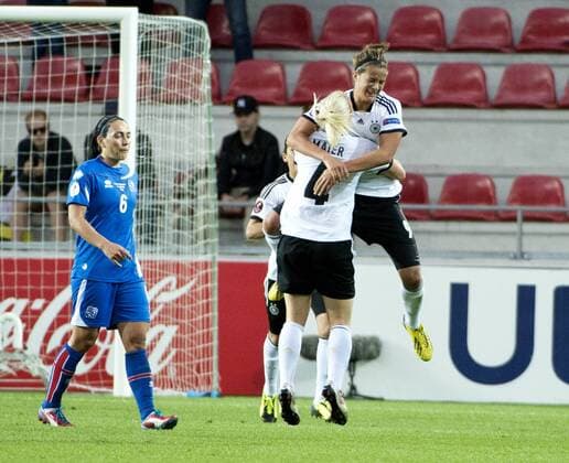 Sweden Växjö 2013 07 14 UEFA Womens Euro 2013 Iceland(ISL) vs Germany (GER) Lena Lotzen (GER) 0-1 . KP0300 