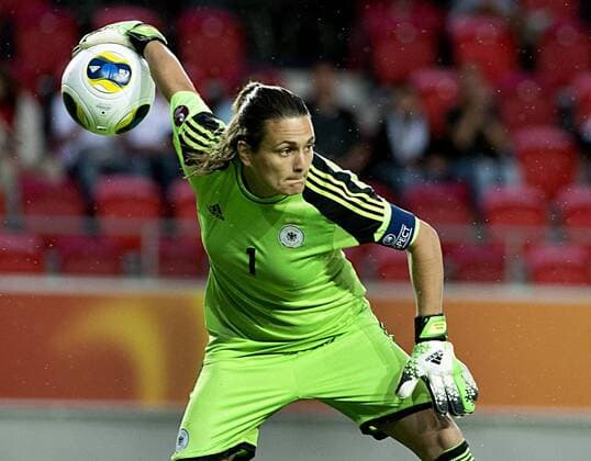 Sweden Växjö 2013 07 14 UEFA Womens Euro 2013 Iceland(ISL) vs Germany (GER) Nadine Angerer (GER) KP0300 
