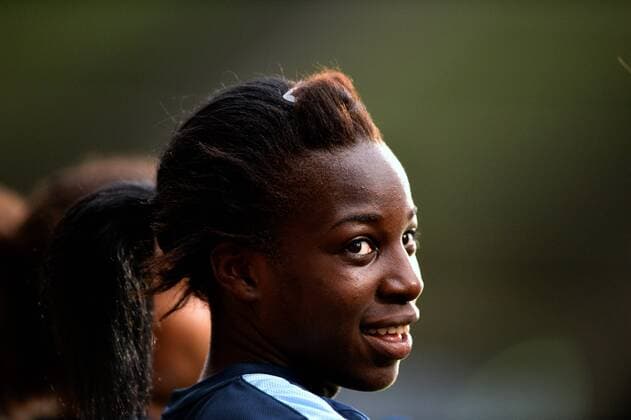 Viviane Asseyi FOOTBALL : Training Frankreich - 14 07 2013 AnthonyBIBARD FEP Panoramic 