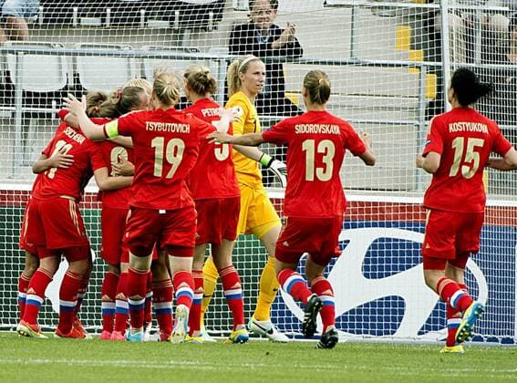 Linköping 2013 07 15 UEFA Womens Euro 2013 England(GBR) vs Russia(RUS) Nelli Korovkina (RUS) 0-1 KP0300 