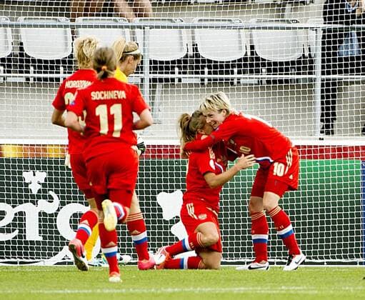 Linköping 2013 07 15 UEFA Womens Euro 2013 England(GBR) vs Russia(RUS) Nelli Korovkina (RUS) 0-1 KP0300 