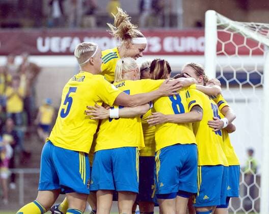 Sweden Halmstad 2013 07 16 UEFA Womens Euro 2013 Sweden(SWE) vs Italy(ITA) Lotta Schelin(SWE) 2-0 KP0300 