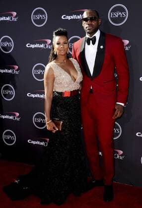Lebron James & Savannah Brinson 2013 ESPY AWARDS  PatrickxRideaux PicturePerfect