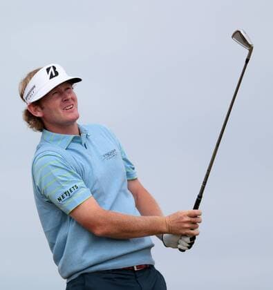 USA s Brandt Snedeker drives at the 8th tee on the first day of the 2013 Open Championship in Muirfield, Scotland on July 18 , 2013.  LON2013071805
