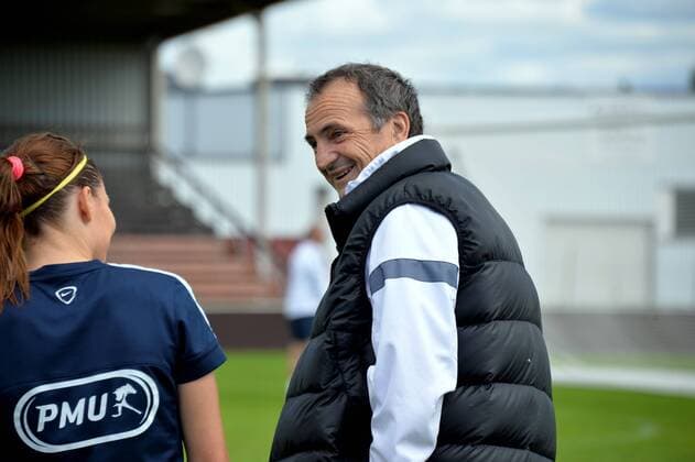 Bruno Bini - Laure Boulleau - Training Frankreich, EM 2013, - 19 07 2013 AnthonyBIBARDFEP 