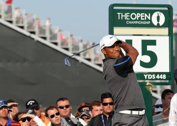 20.07.13 Muirfield, East Lothian, Scotland. American Tiger Woods in action during the third round of The Open Golf Championship from Muirfield. The 2013 Open Championship will be the 142nd Open Championship held 18-21 July at Muirfield Golf Links in Gullane, East Lothian, Scotland. xIanxBinesx  ActionPlus11430739