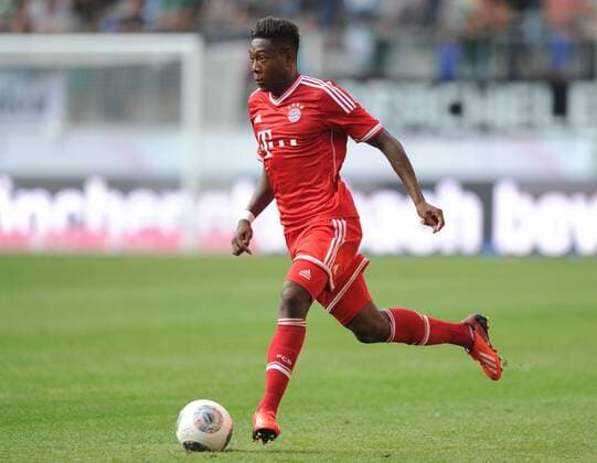 20-07-2013, Fussball, Saison 2013-2014, Telekom Cup, Halbfinale, FC Bayern München - Hamburger SV 4-0, David Alaba (Bayern München)
