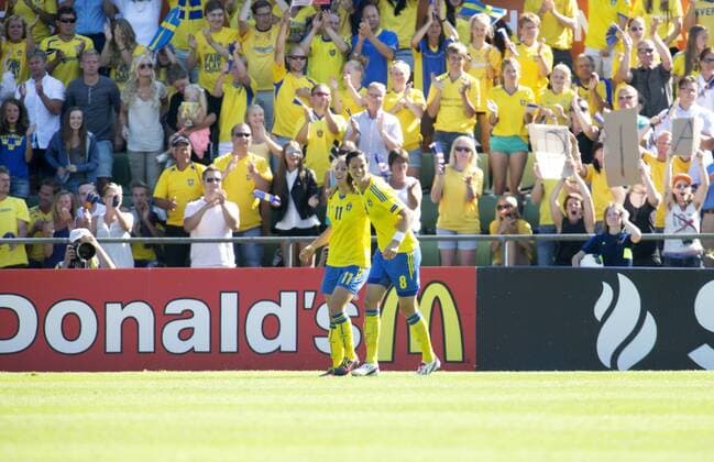 Sweden Halmstad Örjans vall UEFA Women s EURO 2013 QUARTERFINAL Sweden vs Iceland KP0500001 