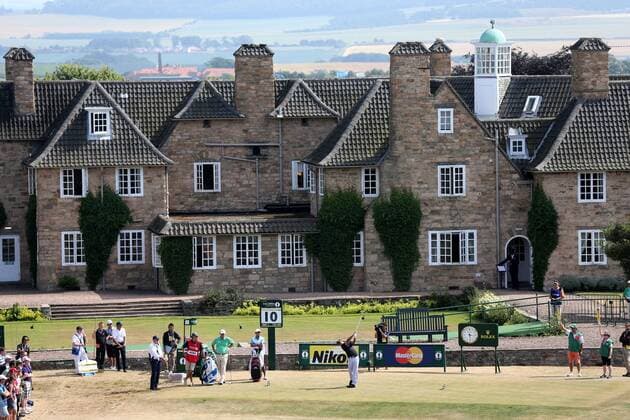 Hideki Matsuyama (JPN), JULY 20, 2013 - Golf : Hideki Matsuyama of Japan tees off on 10th hole during the third round of the 142nd British Open Championship at Muirfield in Gullane, East Lothian, Scotland. NOxTHIRDxPARTYxSALES.  (waha015659)