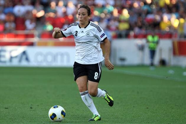 21.07.2013, xfsx, Frauen Europameisterschaft 2013, Viertelfinale, Deutschland - Italien, v.l. Nadine Keßler (Deutschland), Freisteller.