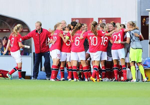 22.07.2013, Kalmar - UEFA Women s EURO 2013 - Norway vs Sweden - Norge - 