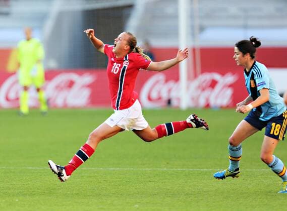 22.07.2013, Kalmar - UEFA Women s EURO 2013 - Norway vs Sweden - Kristine Hegland - 
