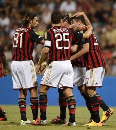 Reggio Emilia 23 07 2013 - AC Milan - US Sassuolo Calcio -- Andrea Petagna 