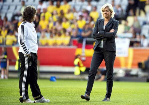 Sweden Goteborg 2013 07 24 UEFA Womens Euro 2013 Sweden (SWE) vs Germany (GER) Silvia Neid(GER) KP0300 