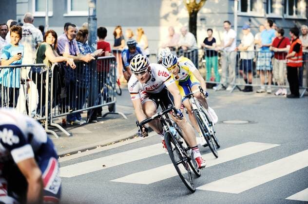 Tour de Neuss Radrennen am 24.07.2013 mit dem deutschen top Sprinter Andre Greipel.