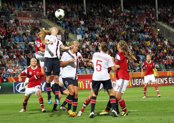 Norway vs Denmark - Marit Fiane Christensen Foto: OlexMariusxFjalsett 
