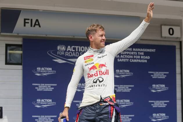 Motorsports: FIA Formula One World Championship 2013, Grand Prix of Hungary, 1 Sebastian Vettel (GER, Infiniti Red Bull Racing), xHOCHxZWEIx