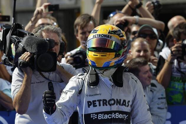 Lewis Hamilton (Mercedes GP) GP Ungarn 2013 GP Ungarn 2013