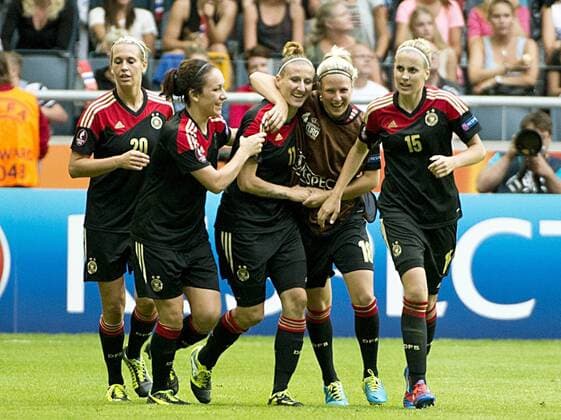 Sweden UEFA Womens Euro 2013 FINAL Germany (GER) vs Norway (NOR) Germany European champions 2013 Anja Mittag (GER) 1-0 KP0300 