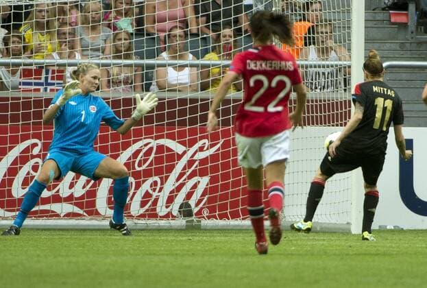 Sweden UEFA Womens Euro 2013 FINAL Germany (GER) vs Norway (NOR) Germany European champions 2013 Anja Mittag (GER) 1-0 KP0300 