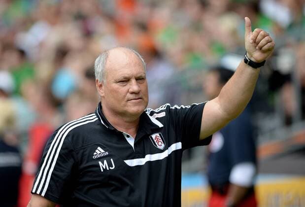 Fußball, Trainerhistorie FC Fulham von 1904 bis heute FUSSBALL 1. BUNDESLIGA SAISON 2013 2014 TESTSPIEL SV Werder Bremen - FC Fulham 28.07.2013 Trainer Martin Jol (FC Fulham) 