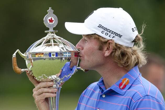 - Oakville, Ontario, CAN - Brandt Snedeker wins the RBC Canadian Open golf tournament at Glen Abbey Golf Club. PGA Golf Herren Golf 2013: RBC Canadian Open - ZUMAs30
