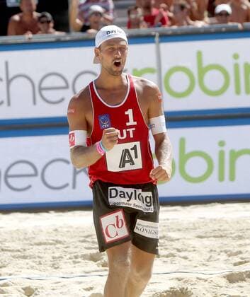 Beachvolleyball. Beach Volleyball Grand Slam 2013. Thomas KUNERT. Klagenfurt, 31.7.2013.