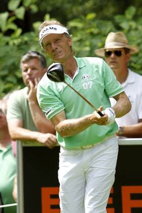 Köln, 03.08.2013, zweiter Tag, Berenberg Masters im Golf und Land Club Köln, Spieler Bernhard Langer GER Golfturnier
