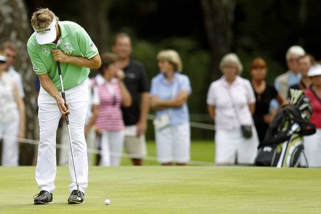 Köln, 03.08.2013, zweiter Tag, Berenberg Masters im Golf und Land Club Köln, Spieler Bernhard Langer GER Golfturnier