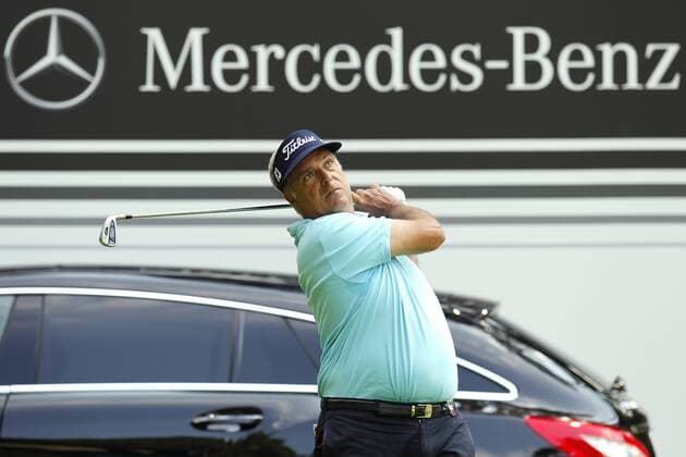 Köln, 03.08.2013, zweiter Tag, Berenberg Masters im Golf und Land Club Köln, Spieler Marc Farry FRA Golfturnier