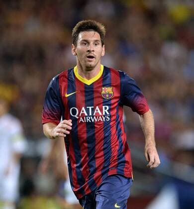 FUSSBALL INTERNATIONAL SAISON 2011 2012 02.08.2013 Gamper Cup 2013 FC Barcelona - FC Santos Lionel Messi (Barca) 